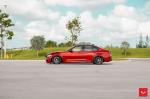 BMW M3 Sedan on Vossen Wheels (VFS4) 2017 года